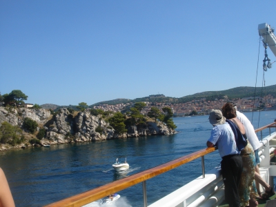 Cruising along the Dalmatian coast